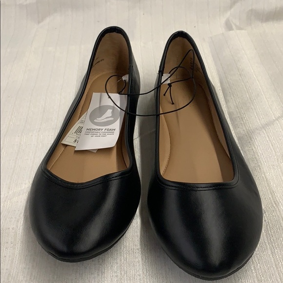 Universal Thread Black Memory Foam Everly Flats - Picture 2 of 7